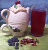 Canadian Blueberry & Honey Iced Tea